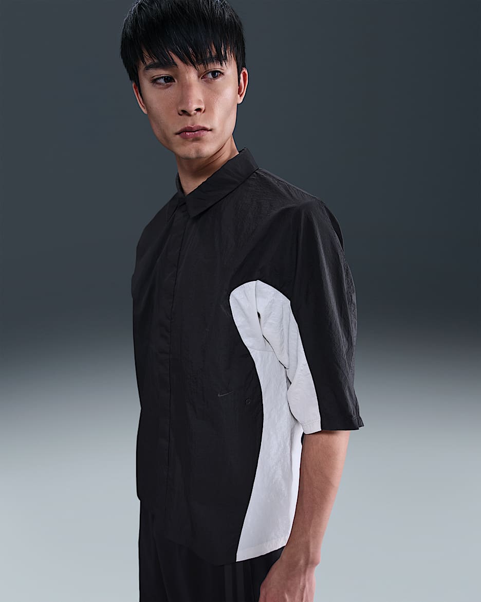 未使用NIKEオーバーサイズシャツ NIKE公式】ナイキ テック メンズ ウーブン オーバーサイズド